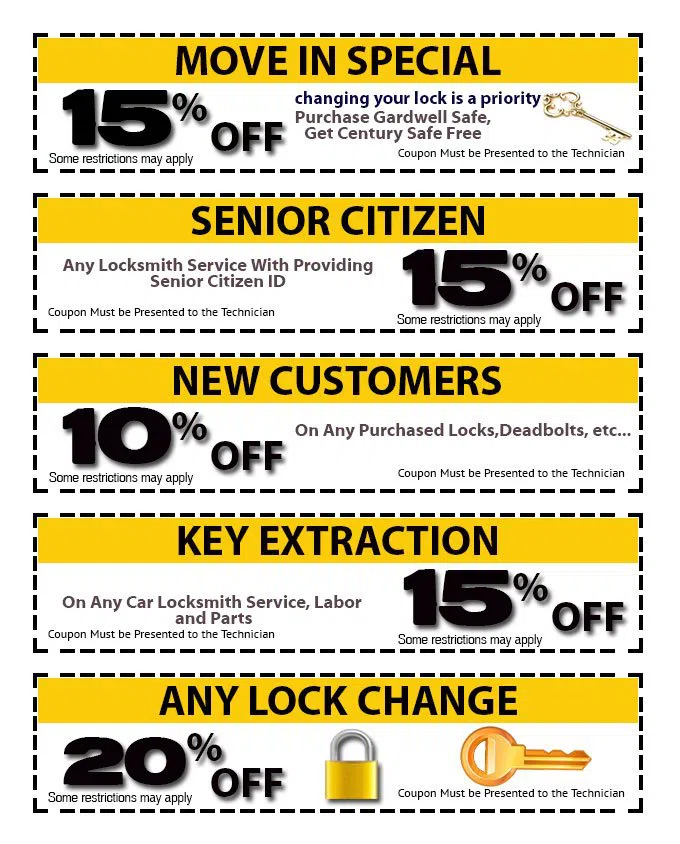 Security Locksmith Services Dallas, TX 214-530-0323 - coupon-img